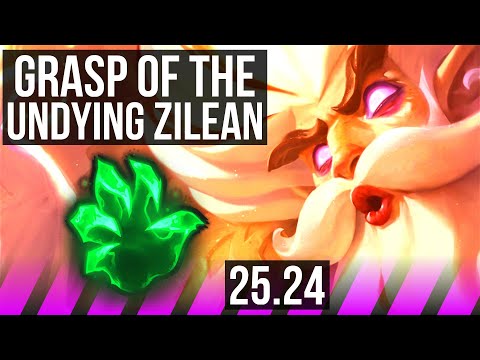ZILEAN & Veigar vs NAUTILUS & Samira (SUP) | Grasp Of The Undying | EUW Master | 25.24
