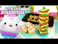 Making Tiny Treats In Cakey S Kitchen GABBY S DOLLHOUSE