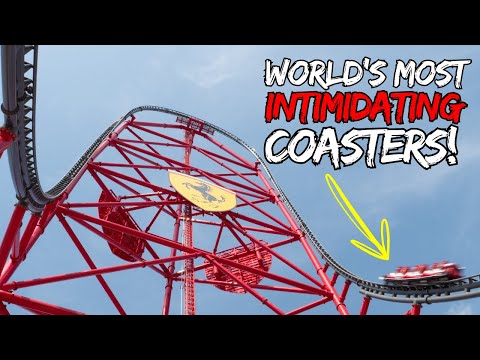The 10 Craziest, Most Intimidating Roller Coasters In The World!