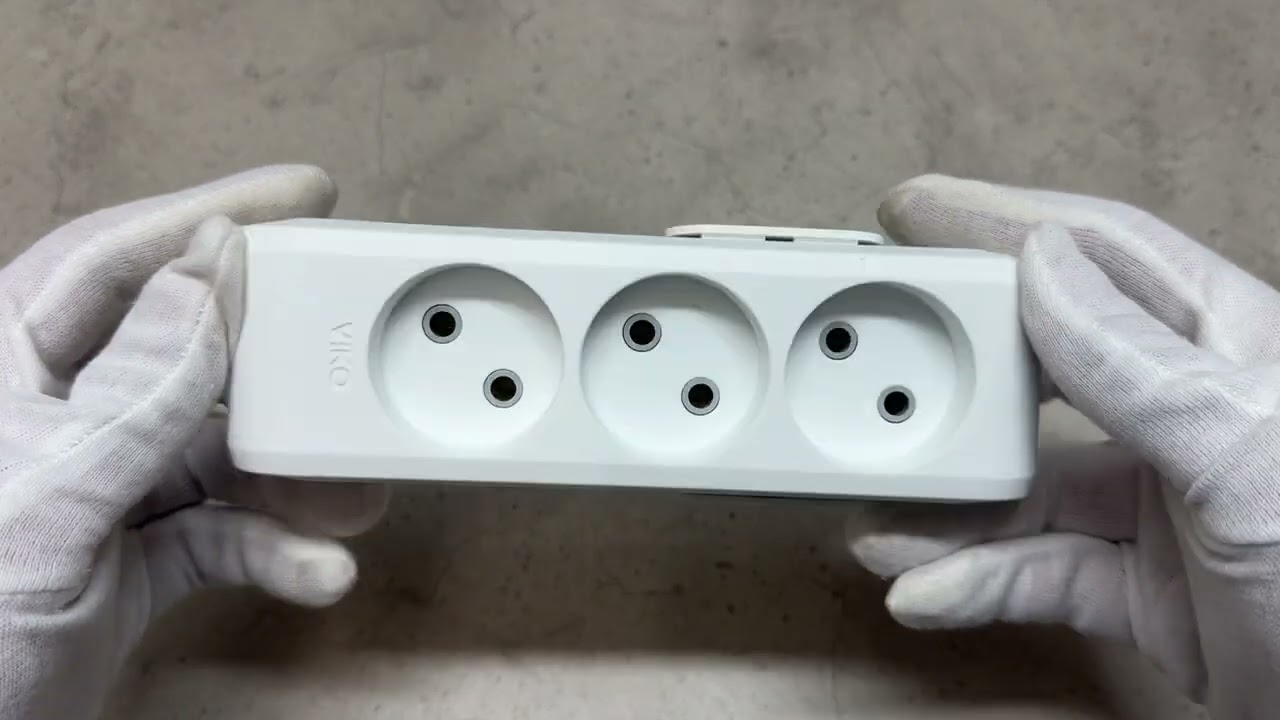 Колодка VIKO 3 входи без заземлення біла Multi-Let 90112300