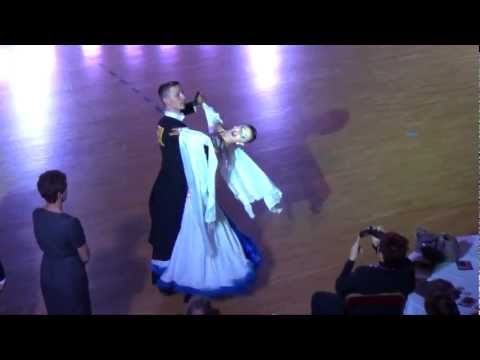 Saphir Cup 2012 - World Open STD - solo Quickstep - Andrey Sergunin & Alina Glazkova