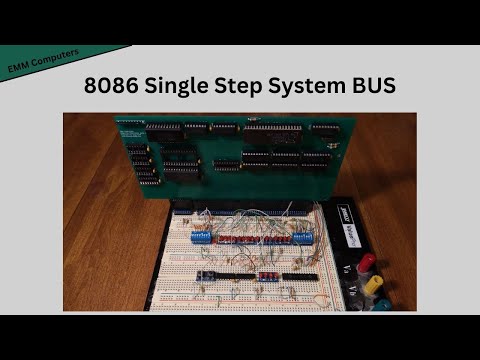 8086 Single Step System BUS