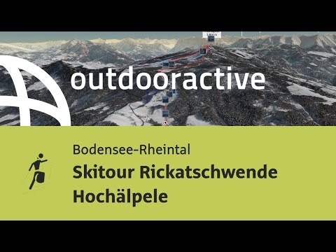Skitour in der Region Bodensee-Rheintal: Skitour Rickatschwende Hochälpele