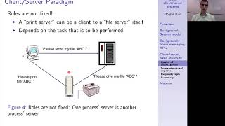 Verteilte Systeme, Kapitel 1c, Client/server: Synchron vs. asynchron