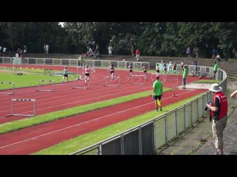 Leichtathletik LV Nordrhein Meisterschaften 2016 U16 300m Hürden (w)