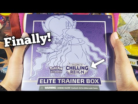 Pokemon Chilling Reign Elite Trainer Box Opening!!