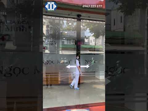 Lắp đặt cửa trượt tự động Plus H&agrave;n Quốc tại Ph&ograve;ng Kh&aacute;m Đa Khoa Ngọc Minh #cuatudong #xuhuongyoutube