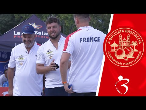 Finale LACROIX vs GRANDET : International de pétanque à Bastia - TOP 1500
