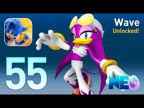 Sonic Forces: Gameplay Walkthrough Part 55 - Wave Unlocked! (iOS, Android)