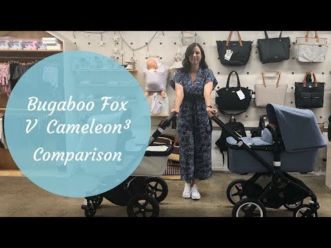 Bugaboo Fox v Bugaboo Cameleon3 Comparison
