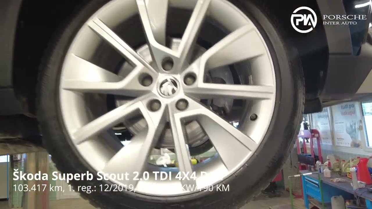 Škoda Superb Combi 2.0 TDI Scout DSG 4X4 - VL. NAPRAVA - SLO