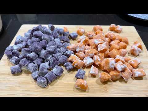 GNOCCHI di PATATE DOLCI fatti in casa - Ricetta Facile e Spettacolare! ๐ ๐ฅณ