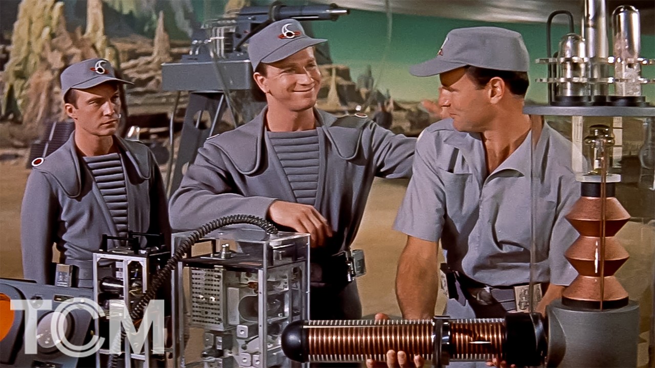 Commander John J. Adams and His Crew Land on Altair IV (Clip)