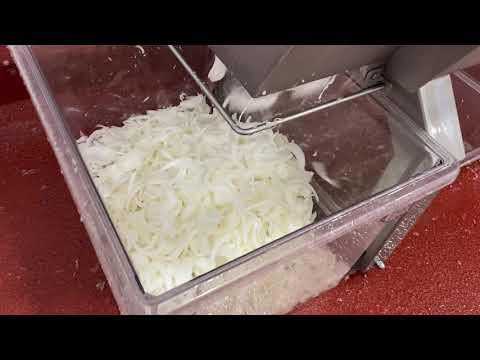 TS-170 Belt Cutter - SLICES - Onions