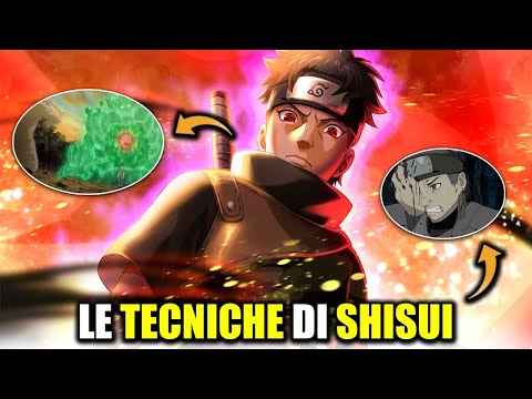 TUTTE LE TECNICHE UTILIZZATE DA SHISUI UCHIHA