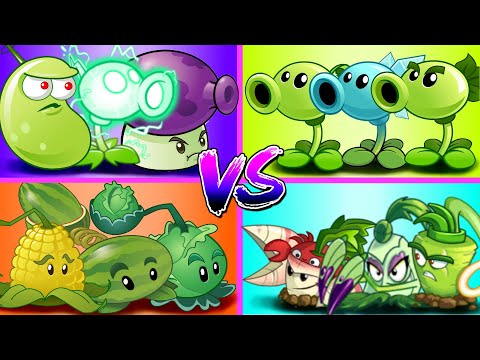 Multi-Hit vs Peashooters vs Pult vs Close PvZ 2 ► Plants vs. Zombies 2: It's About Time