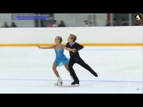 Evelina Pokrasnetieva/Ilya Makarov, FD, 2019.09.03 Moscow Junior Championships