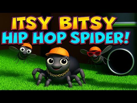 Itsy Bitsy Spider (Hip Hop Remix) | Hip Hop Nursery Rhymes by Rap & Rhyme Time