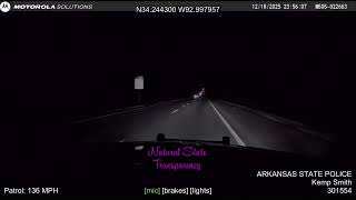 Pursuit I-30 Friendship Hot Spring Co Arkansas State Police Troop K, Traffic Series Ep. 1788