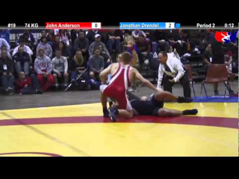 2011 U.S. Open FRI GR 74 KG: John Anderson vs. Jonathan Drendel Champ. Round 2