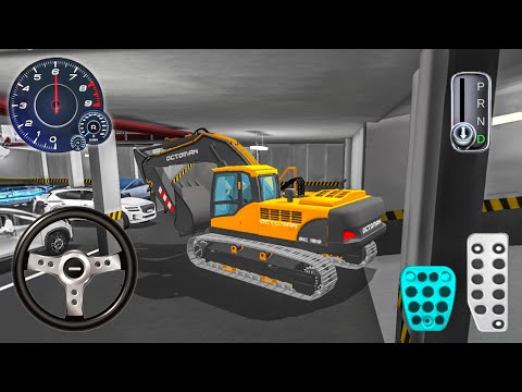 Heavy Excavator Transport to Parking Building - 3D Driving Class gameplay Android ios - game