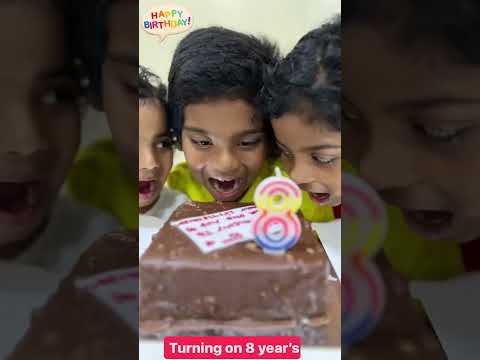 It's a special day for this incredible 8-year-old! Let's make #BirthdayVibes #NumberEight #CakeLove