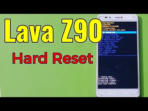 Lava Z90 Hard Reset or Pattern Unlock Easy Trick With Keys
