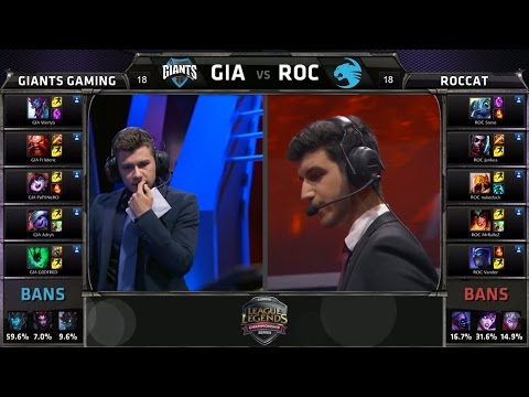 ROC vs GIA | Roccat vs Giants Gaming | Regional Qualifier | Quarterfinals | GAME 1 | HIGHLIGHTS