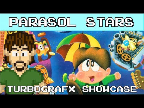 Parasol Stars (TurboGrafx 16) - Retro Showcase