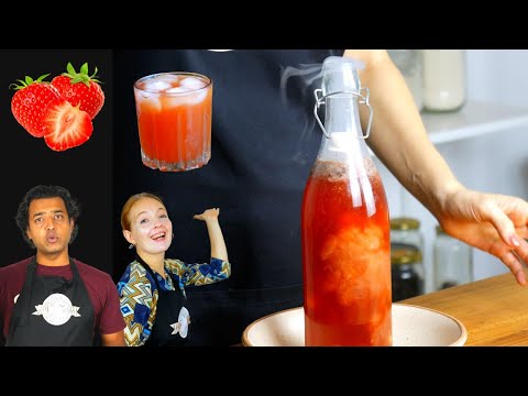 Homemade Soda 🔥 Fermented Probiotic Drink