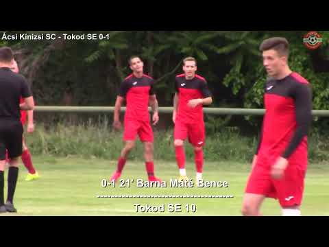 Barna Máté Bence 1. gólja - Ácsi Kinizsi SC - Tokod SE 1-3 (0-1)