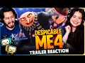 DESPICABLE ME 4 Trailer Reaction! | Steve Carell | Will Ferrell | Sofía Vergara | Kristen Wiig