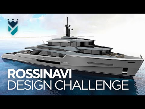 SUPERYACHTS YOU HAVE NEVER SEEN BEFORE - ROSSINAVI DESIGN CHALLENGE!