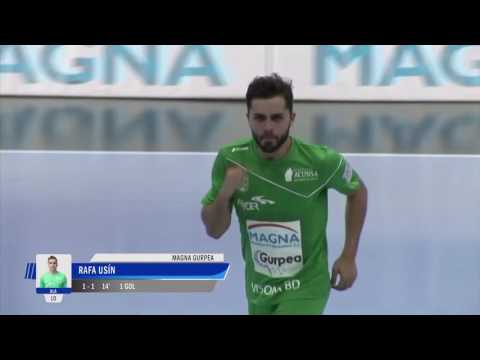Gol Rafa Usín (1-1) en el Magna Gurpea - Peñíscola Rehab Medic. J15, 1Div