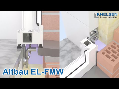 Altbau EL-Fenstermontagewinkel | Fensterbefestigung | #knelsen
