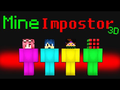 IMPOSTORE INVISIBILE nella NUOVA MODALITÀ di AMONG US su MINECRAFT