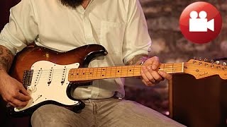 Video thumbnail for Axes & Artifacts: 1955 Fender Stratocaster and '59 Fender Deluxe by Premier Guitar