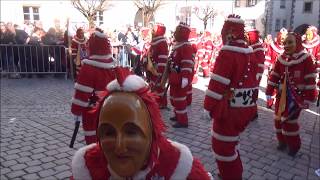 Carnival parade in Wangen im Allgäu, Germany