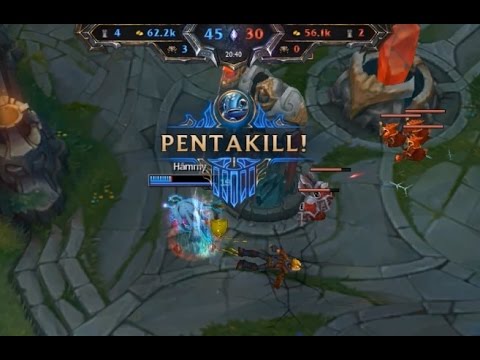 Fizz Pentakill (Most Braindead champion on URF)