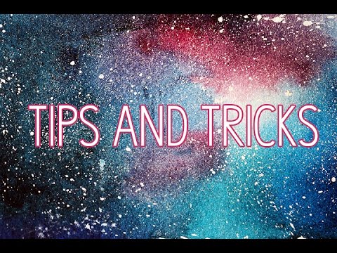 Watercolor Quick Tips and Tricks!