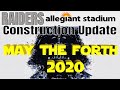 Las Vegas Raiders Allegiant Stadium Construction Update 05 04 2020