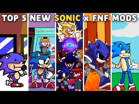 Top 5 New Sonic x FNF Mods (Sonic.EXE 2.0, Sunky, Tails) - Friday Night Funkin'