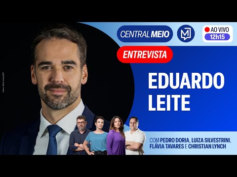 Entrevista: Eduardo Leite (PSD), governador do RS | Central Meio