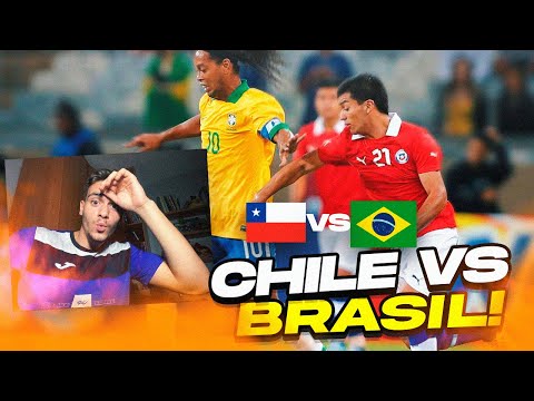 😱🔥ESPAÑOL REACCIONA a EL DÍA QUE CHILE LE DIO CLASES DE TIKI TAKA A LA BRASIL DE RONALDINHO😱🔥