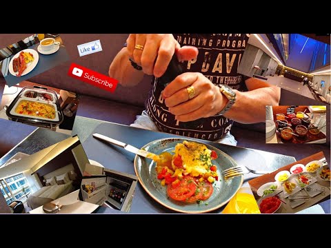 31 ÅRS BRYLLUPSDAG.... HOTEL SIDE og HAMBORG byder velkommen til os. SUPER LÆKKER MORGENMAD.