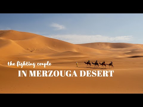 Road Trip in Morocco Day 4 - A Day in the Merzouga Desert and Sunset in a Sahara Night Camp (4K)