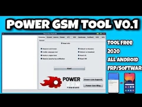 Power Gsm Tool V 0.1 Samsung Hawaii Xiaomi Oppo Mtk.Qualcom.Mobile Unlock And Frp Remove