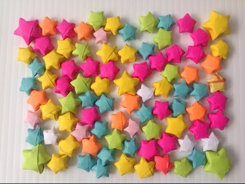 Cómo hacer estrellitas de papel - Manualidades de Lina