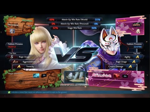 TEKKEN 7 - Wolf_Conqueror (LILI) vs NameslessNicc (KUNIMITSU)
