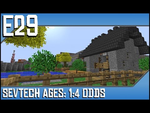Sevtech Ages-1:4 Odds-Ep29-Modded Minecraft-AIOT, Piggybackpack, and Compost